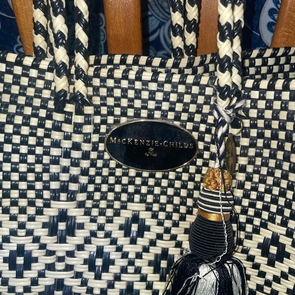 MacKenzie-childs tote - Picture 2 of 9